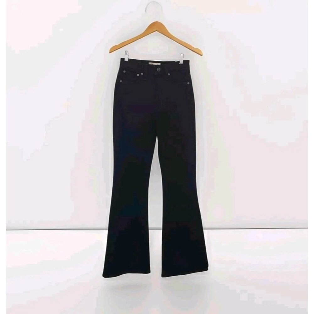 Madewell Perfect Vintage Flare Jean Women's Size 24 in Sherborn Wash Black NF379